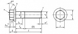 ГОСТ Р ИСО 4162-2014 Болт с шестигранной уменьшенной головкой с фланцем